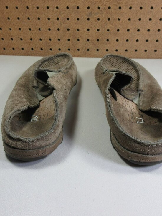 Olukai mens tan Moloa Kohana suede loafers 10 M main image 4